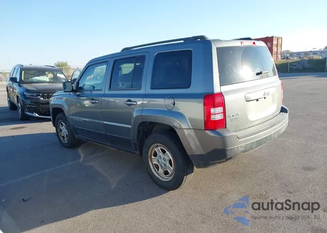 2014 Jeep Patriot Sport из США, поврежденный, VIN 1C4NJRBB5ED592145